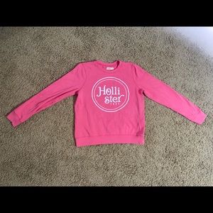 Hollister Pink Crewneck